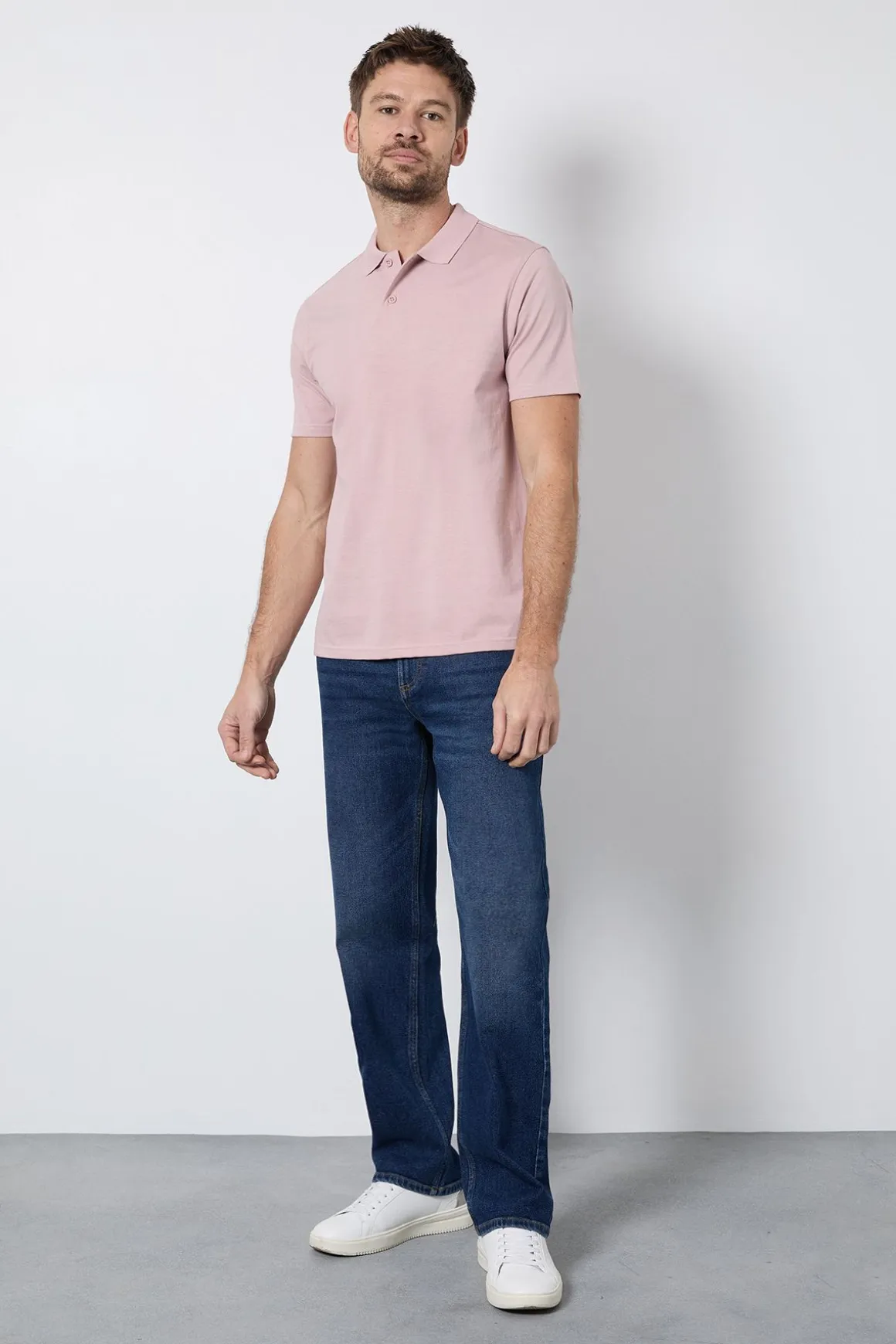 Polo En Jersey Rose