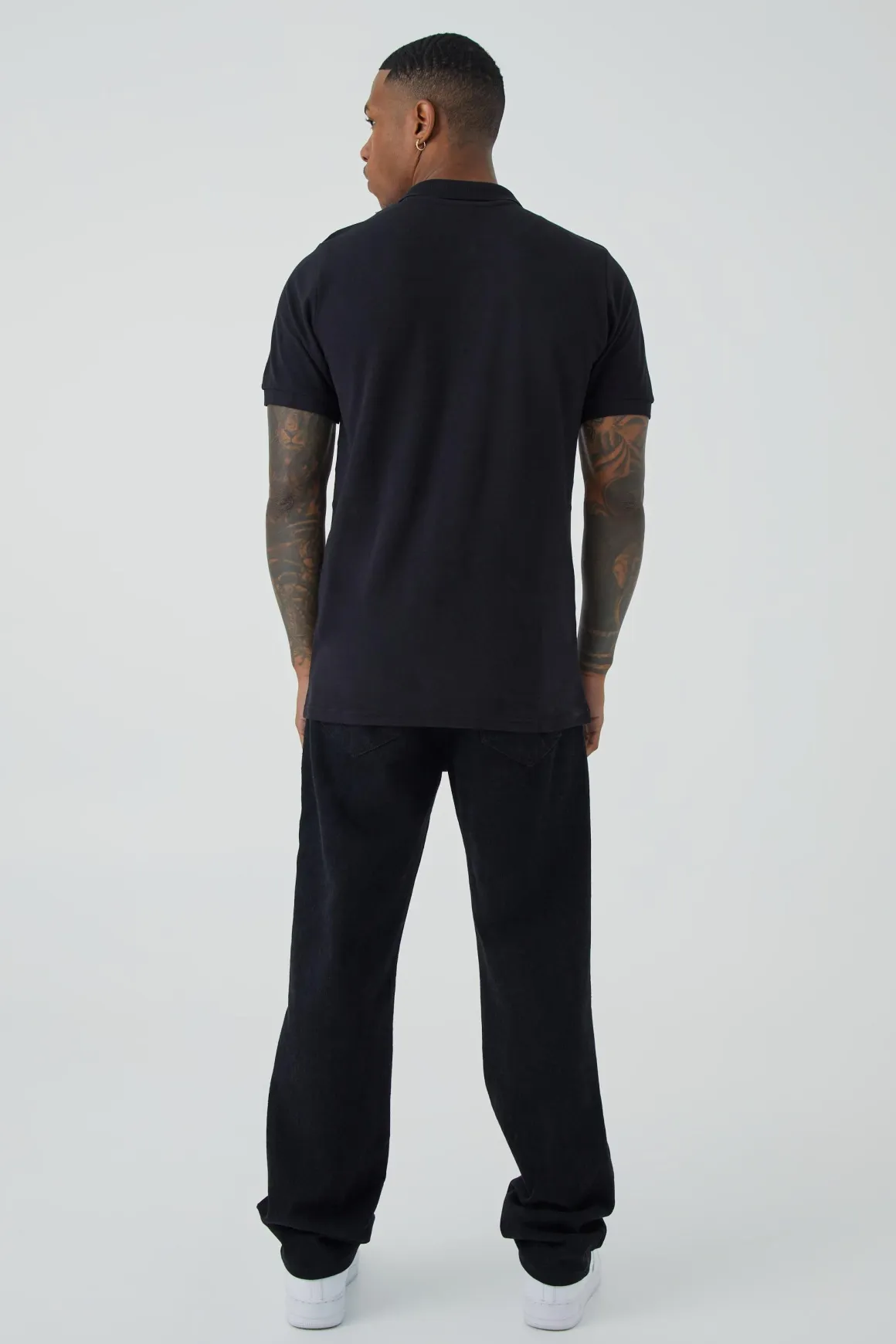 Polo en pique Slim Fit Heart à manches courtes