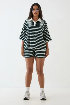 Polo En Éponge À Rayures Dsgn Studio
