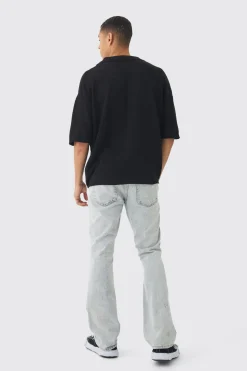 Polo oversize en maille