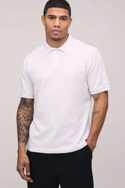 boohooMAN Polo Piqué Coupe Slim<Homme Polos