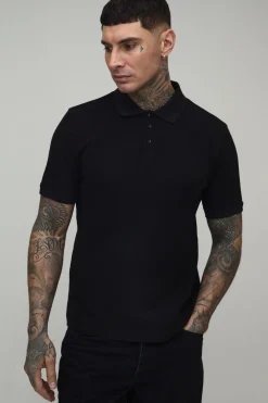 Polo Piqué Coupe Slim Grande Taille