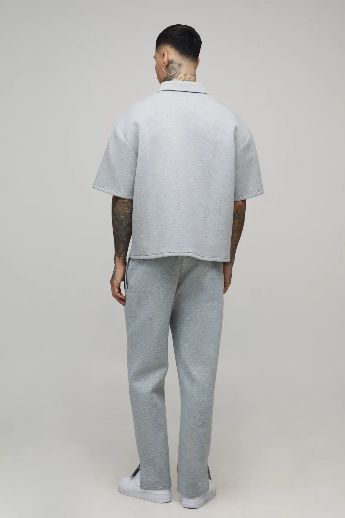 Polo Rugby Scuba Collé Ample Oversize Tall
