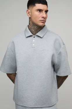 Polo Rugby Scuba Collé Ample Oversize Tall