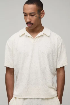 Polo T-shirt Bm En Éponge Bouclette