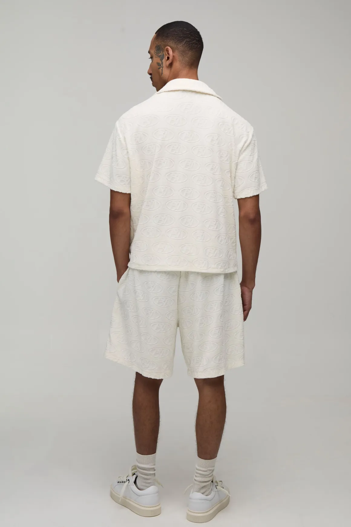 Polo T-shirt Bm En Éponge Bouclette