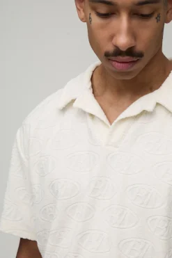 Polo T-shirt Bm En Éponge Bouclette