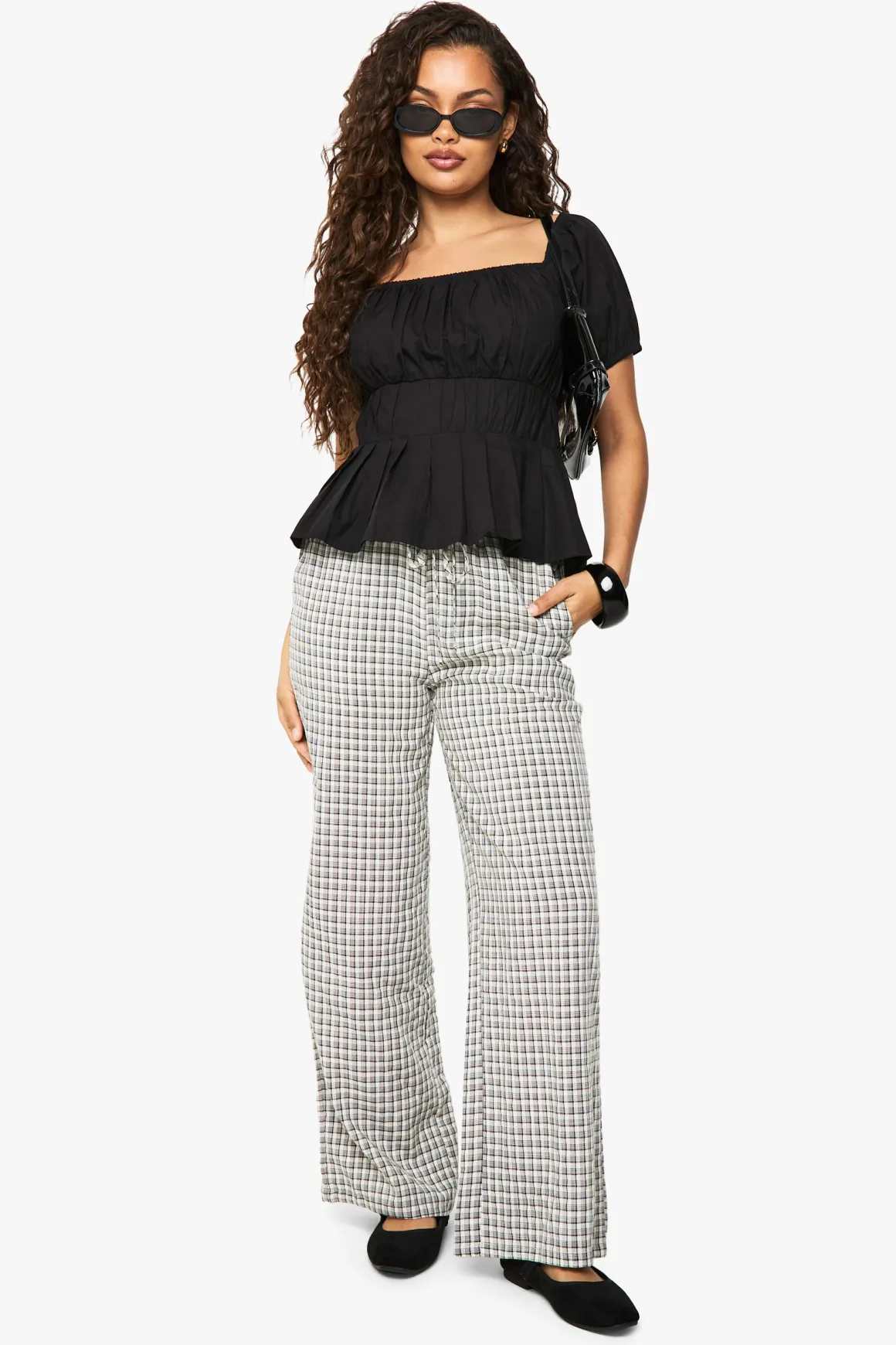 Popeline Bardot Top