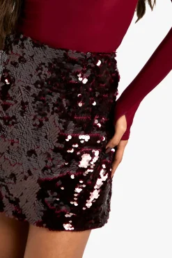 Premium Jupe Mini à Sequins