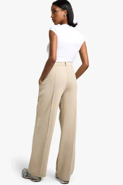 Premium Pantalon droit ajusté en interlock supersoft premium
