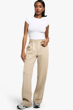 Premium Pantalon droit ajusté en interlock supersoft premium