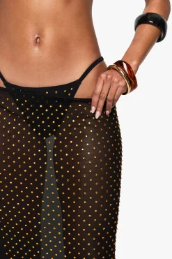 Premium Swim Hot Fix Jupe de Plage Diamante