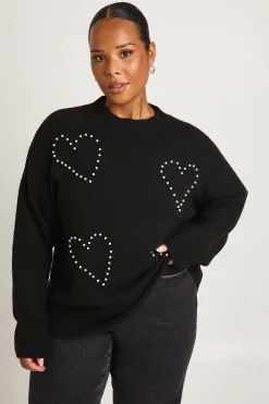 Pull à col montant Plus Pearl