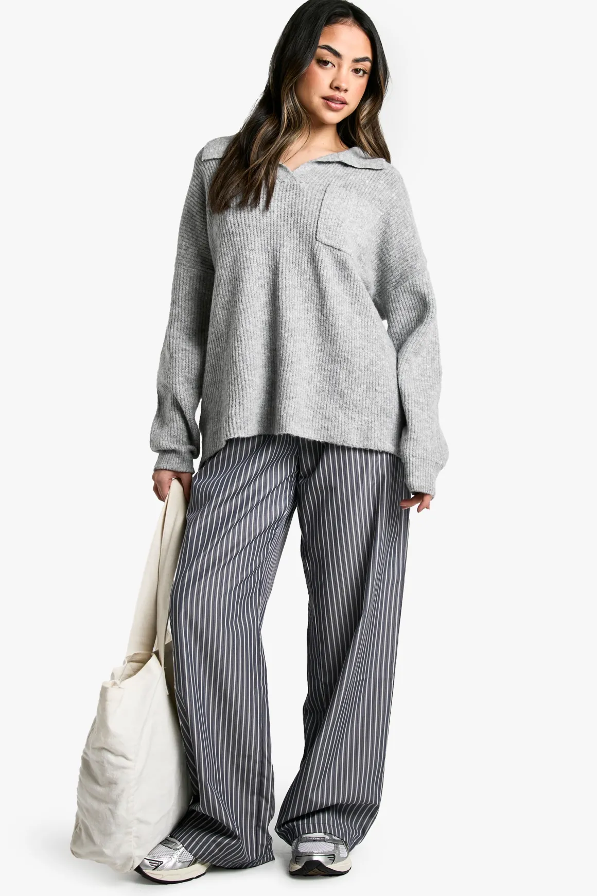 Pull à col polo