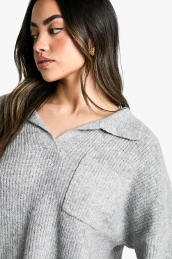 Pull à col polo