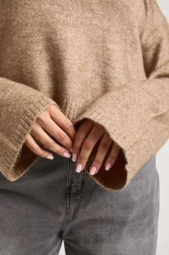 boohoo Pull à col rond Plus<Femme Pulls Et Gilets|Toutes Les Mailles