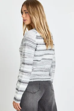 boohoo Pull court tricoté ombré à coupe boxy<Femme Pulls Et Gilets|Toutes Les Mailles