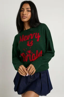 Pull de Noël joyeux et éclatant