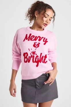 Pull de Noël lumineux et joyeux