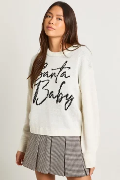 Pull de Noël Santa Baby