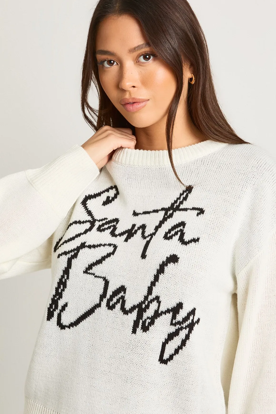 Pull de Noël Santa Baby