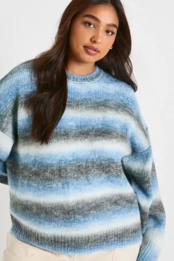 Pull en maille à col rond Plus