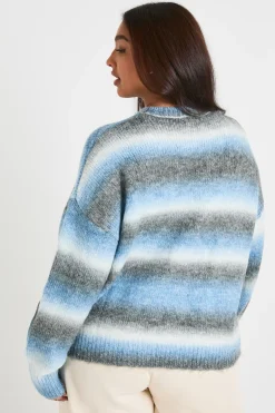 Pull en maille à col rond Plus