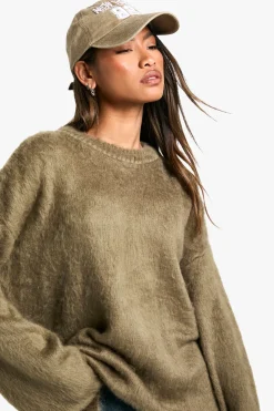 Pull en maille à col rond ultra-doux