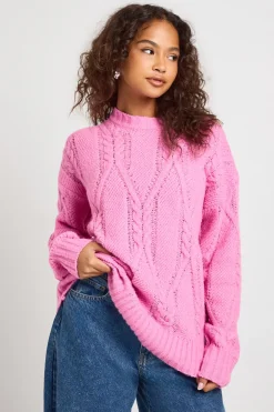Pull en maille côtelée super doux