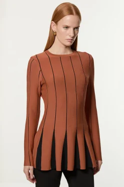 KarenMillen Pull en maille à manches longues<Femme Pulls Et Gilets|Toutes Les Mailles