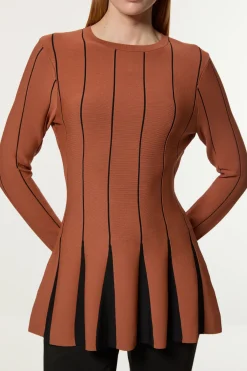 KarenMillen Pull en maille à manches longues<Femme Pulls Et Gilets|Toutes Les Mailles