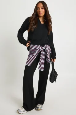 Pull en maille ultra doux à col en V