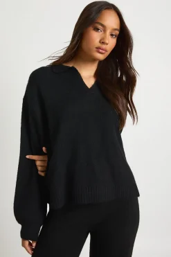 Pull en maille ultra doux à col en V