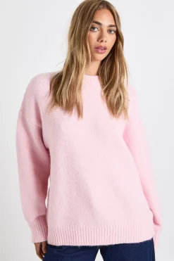 boohoo Pull oversize en maille épaisse ultra douce à col rond<Femme Pulls Et Gilets|Toutes Les Mailles