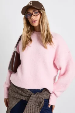 boohoo Pull oversize en maille épaisse ultra douce à col rond<Femme Pulls Et Gilets|Toutes Les Mailles