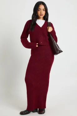 boohoo Pull surdimensionné en maille texturée à coupe boxy, Ensemble 2 pièces avec jupe maxi tricotée<Femme Pulls Et Gilets|Toutes Les Mailles