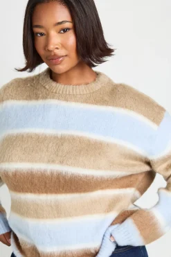 Pull surdimensionné extra pelucheux