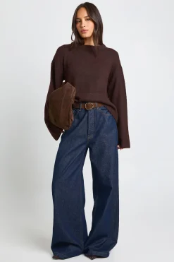 boohoo Pull tricoté à col rond ultra-doux<Femme Pulls Et Gilets|Toutes Les Mailles