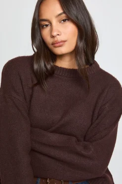 boohoo Pull tricoté à col rond ultra-doux<Femme Pulls Et Gilets|Toutes Les Mailles