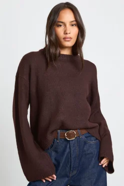boohoo Pull tricoté à col rond ultra-doux<Femme Pulls Et Gilets|Toutes Les Mailles