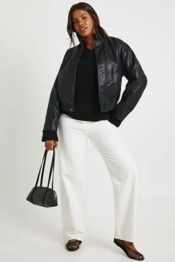 boohoo Pull tricoté épais à col en V<Femme Pulls Et Gilets|Toutes Les Mailles