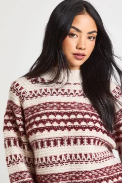 boohoo Pull tricoté surdimensionné aux détails de points texturés<Femme Pulls Et Gilets|Toutes Les Mailles