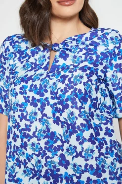 Wallis (q) Haut À Imprimé Floral Avec Détail Torsadé<Femme Tops