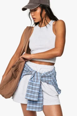 Racer Top And Sweat Short Set