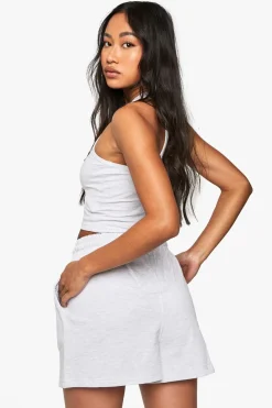 Racer Top And Sweat Short Set