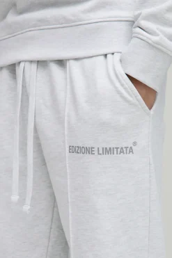 boohooMAN Relaxed Edizione Heavyweight Pintuck Split Hem Joggers<Homme Joggings|Jogging