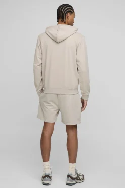 boohooMAN Relaxed Fit Mid Length Basic Lightweight Shorts<Homme Shorts|Essentiels