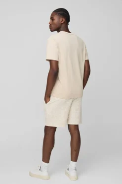 Relaxed Fit Mid Length Jacquard Short