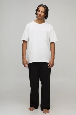 boohooMAN Relaxed Lounge Bottom<Homme Vêtements Confort