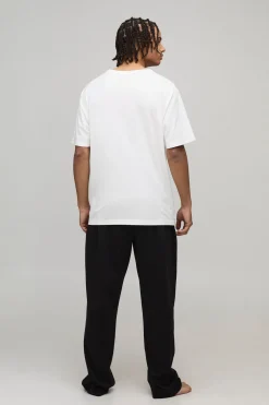 boohooMAN Relaxed Lounge Bottom<Homme Vêtements Confort